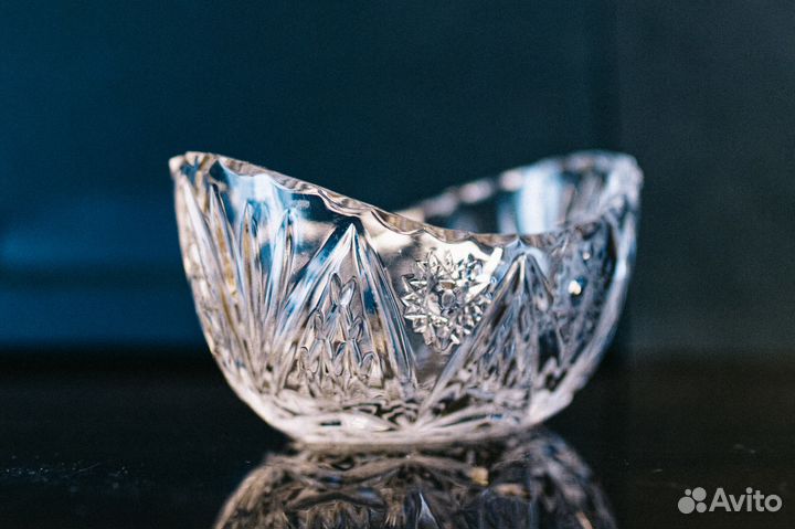 Салатницы хрустальные