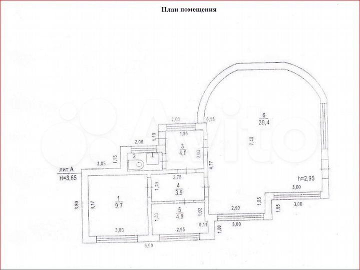 Торговая площадь, 63.5 м²