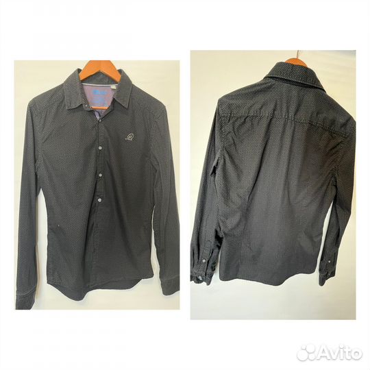 Пакетом мужские рубашки 48-50