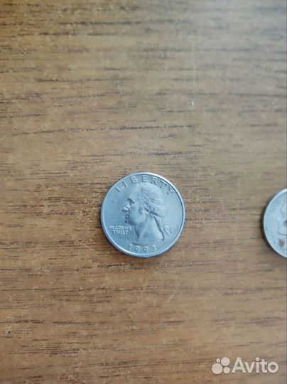 Liberty quarter dollar