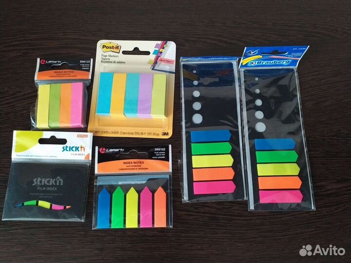 Закладки, блоки. (Канцеларские принадлежности)