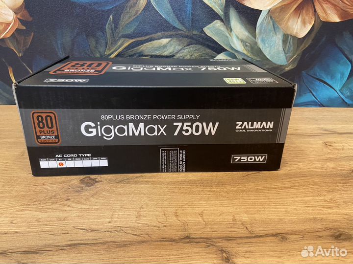 Блок питания Zalman ZM750-gvii 750W