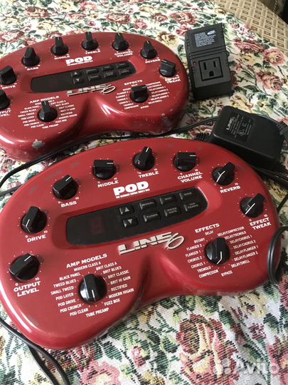 Гитарный процессор line 6 v2.0