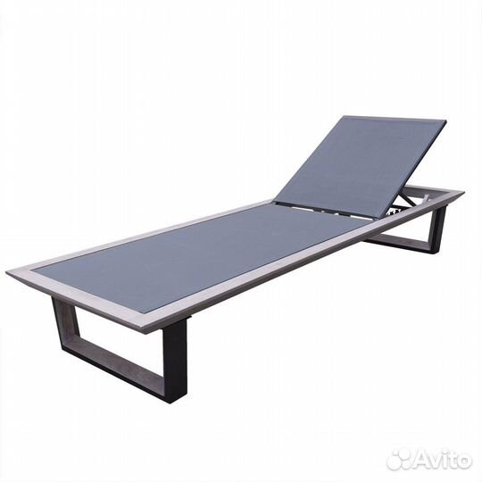 Шезлонг для сада/пляжа/бассейна (207х70х32 см.)
