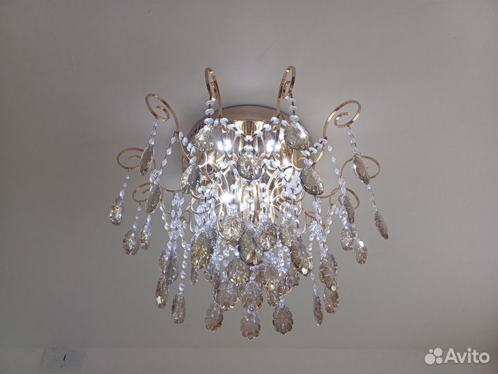 Люстра потолочная бу