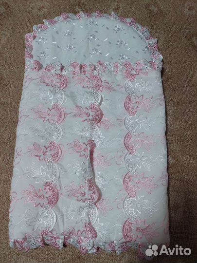 Конверт на выписку для девочки