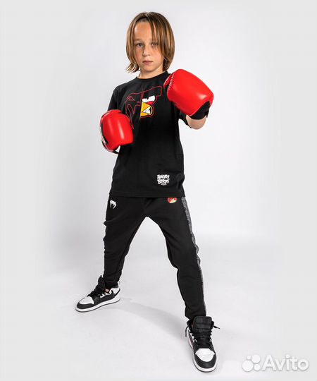 Футболка face angry birds X venum - черный