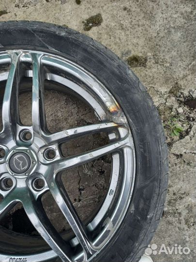 Кованные диски с резиной