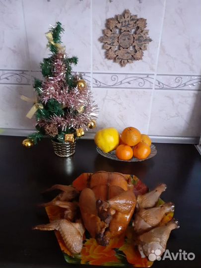 Курица копченая домашняя (бройлер)