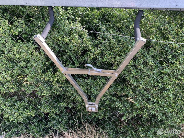 Велобагажник на фаркоп не thule, но сойдёт