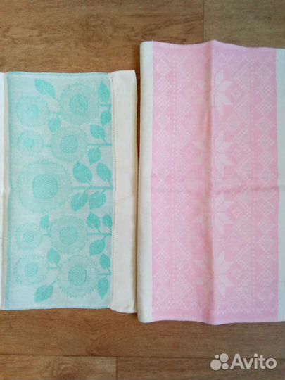 Полотенца лен жаккард СССР, 0,43х1,5, 0,5х1,24