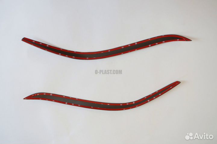 Реснички на фары для Toyota Corona Premio 210