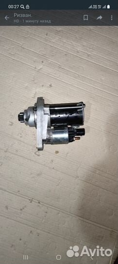 Стартер на volkswagen polo 2013г