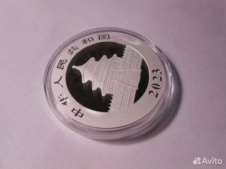 10 юаней 2023 год Панда (серебро) Китай