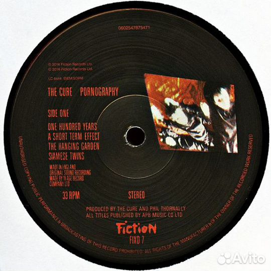 Cure, The - Pornography/Vinyl (LP/180 Gram)