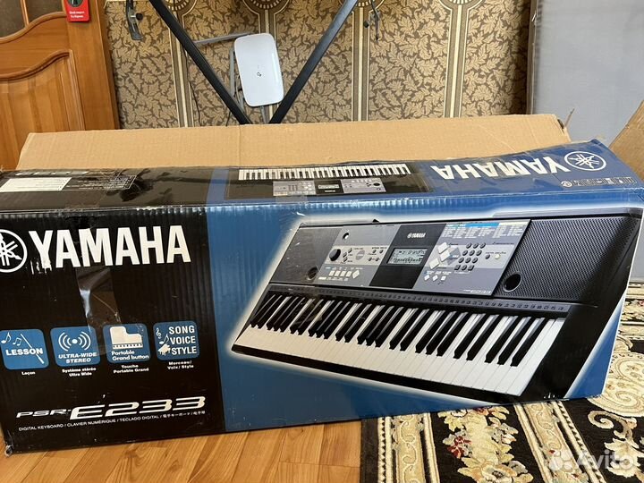 Синтезатор yamaha psr E233