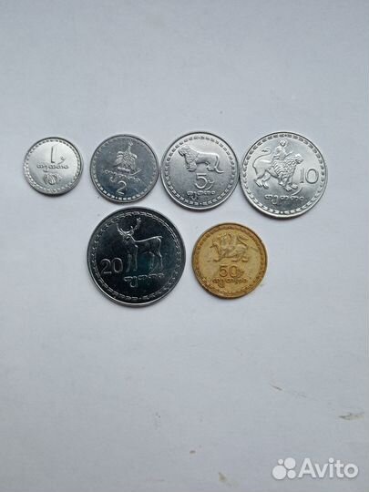 Наборы иностранных монет Грузия