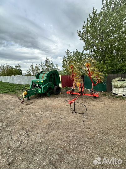Пресс подборщик прф 145 и грабли харлест 12 метров