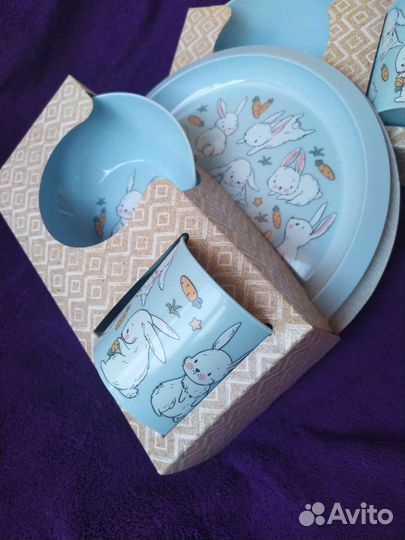 Подарочный набор детской посуды