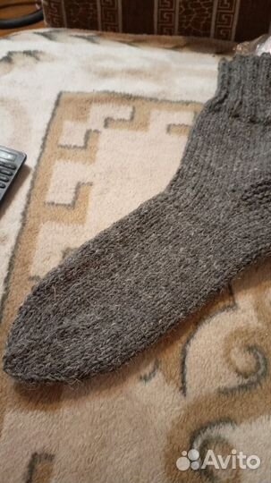 Носки вязаные ручной работы из шерсти