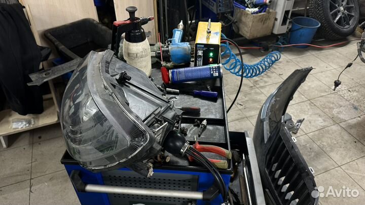 Установка Bi LED линз в фары