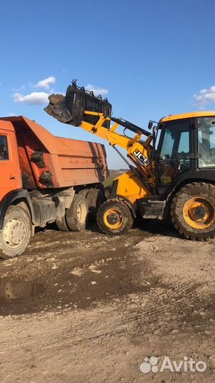 Услуги трактора экскаватора