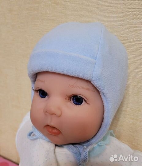 Шапка для новорожденного демисезонная