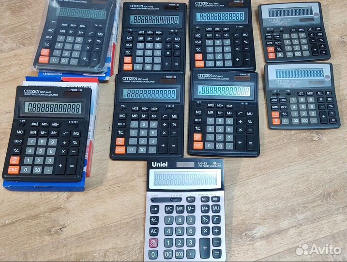 Дыроколы, Калькуляторы, Степлеры, Кнопки