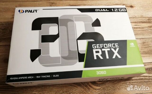 Видеокарта Palit GeForce RTX 3060 Dual 12 GB