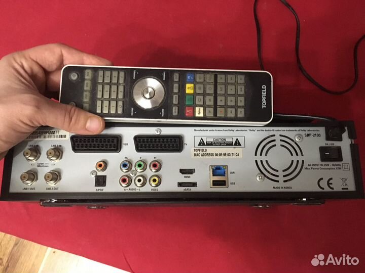 Спутниковый ресивер Topfield SRP-2100