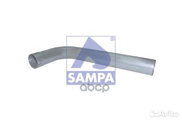 Труба глушителя приёмная MAN TGA 021162 sampa