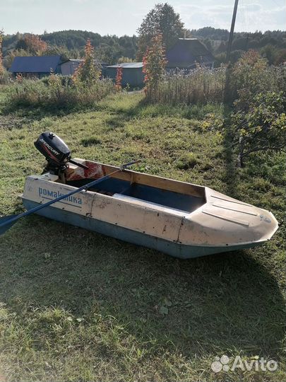 Лодочный мотор mercury 4.0 л.с +лодка 