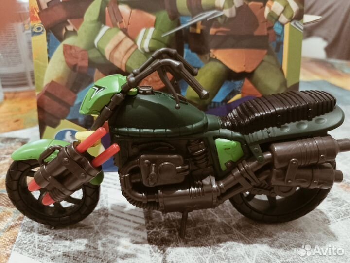 Мотоцикл черепашек ниндзя