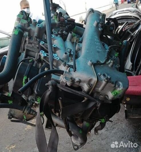 Контрактный б/у двигатель на Митсубиси