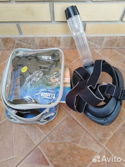 Полнолицевая маска для сноркелинга