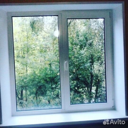 Пластиковое окно новое с установкой