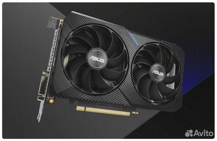 Новая Видеокарта asus RTX 3060 12GB +Чек Гарантия