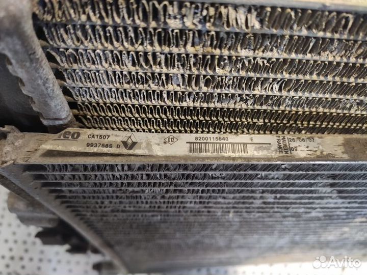 Кассета радиаторов Renault Grand Scenic 2 1.5.d k9