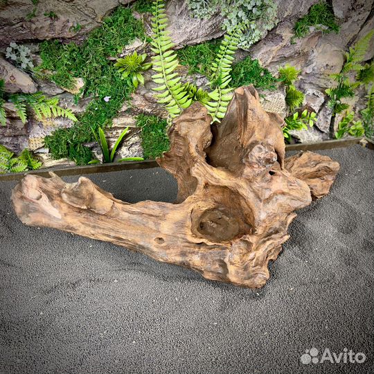 Коряга для аквариума Тиковое дерево (нкт70)
