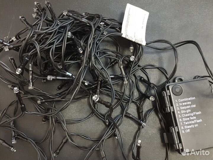 Гирлянда 8 метров работоспособность неизвестна