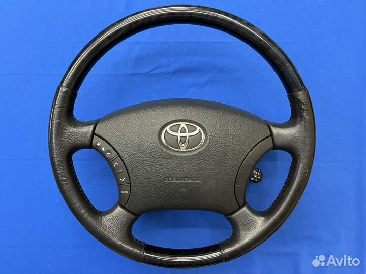 Оригинальный руль с косточкой под черное дерево
