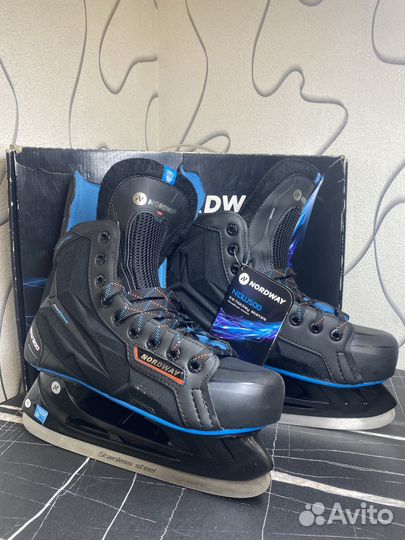 Коньки хоккейные nordway 40 размер ndw500