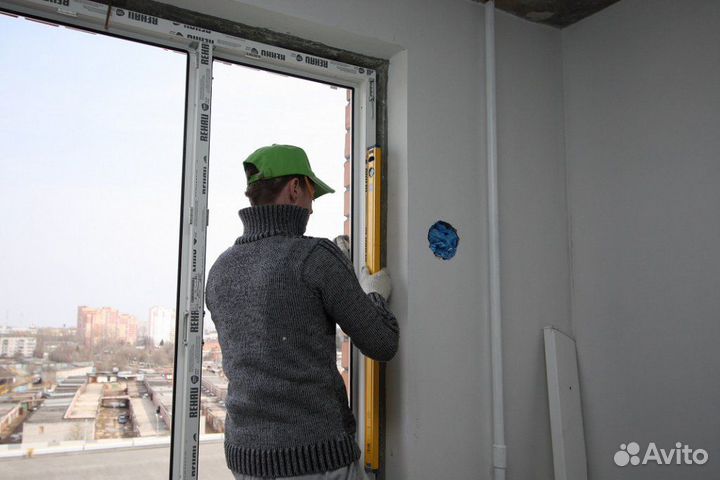 Окна Пластиковые Рехау от Производителя / Монтаж