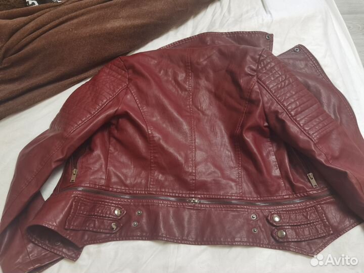 Куртка из экокожи
