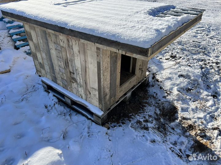 Будка полностью утеплённая