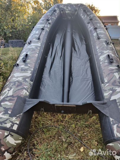 Продам лодку 410 пвх жёсткое дно