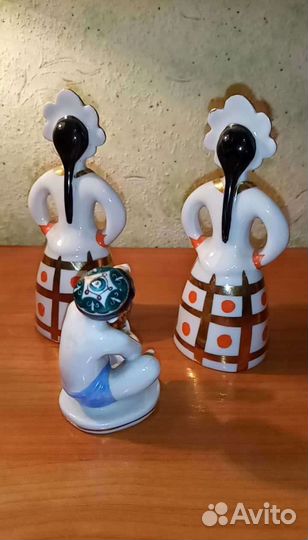 Фарфоровые статуэтки СССР лфз дулево