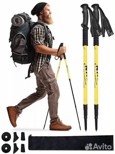 Палки для скандинавской ходьбы телескопические
