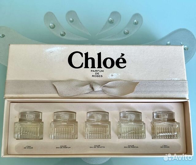 Chloe набор миниатюр 5 шт 5 ml Оригинал Франция