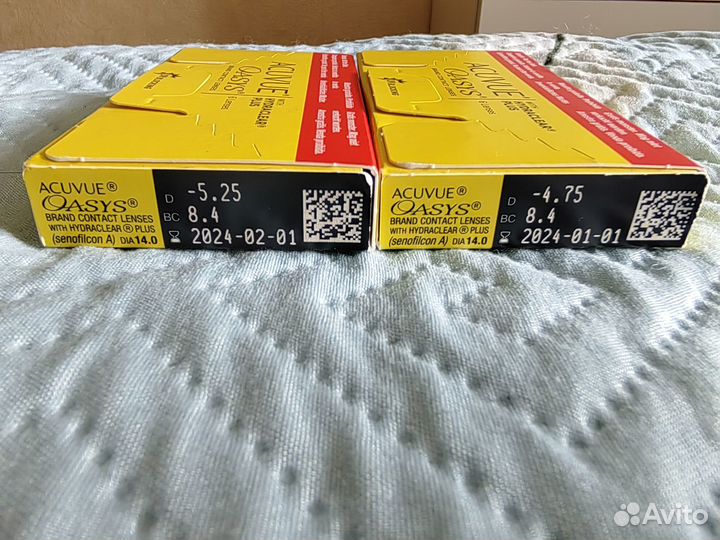 Линзы контактные acuvue oasys двухнедельные